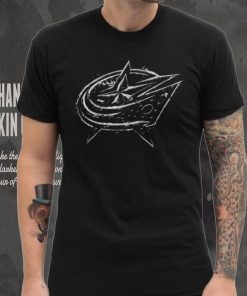 NHL Columbus Blue Jackets Iced Out Black T Shirt
