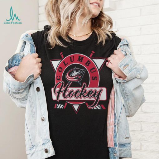 NHL Columbus Jackets Graphic Sleeve Hit Shirt