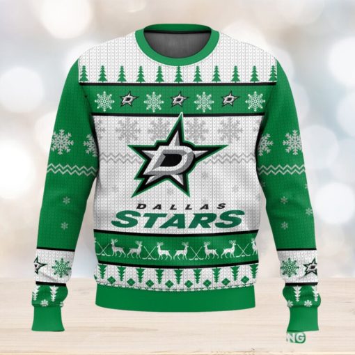 NHL Dallas Stars 3D Ugly Christmas Sweater Men And Women Christmas Gift