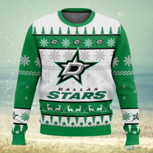 NHL Dallas Stars 3D Ugly Christmas Sweater Men And Women Christmas Gift