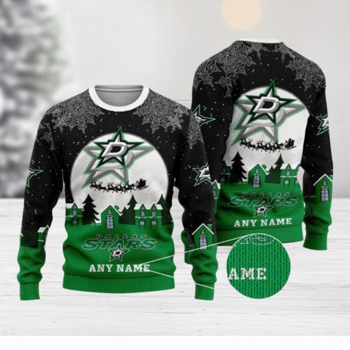 NHL Dallas Stars Special Christmas Ugly Sweater Design