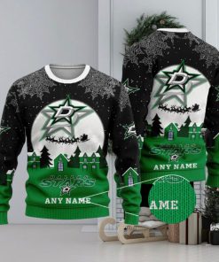 NHL Dallas Stars Special Christmas Ugly Sweater Design