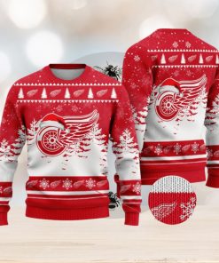 NHL Detroit Red Wings Special Christmas Design Ugly Sweater