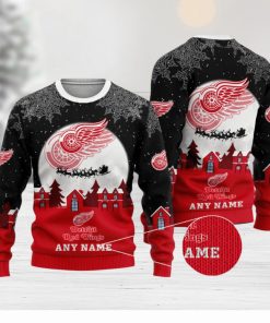 NHL Detroit Red Wings Special Christmas Ugly Sweater Design