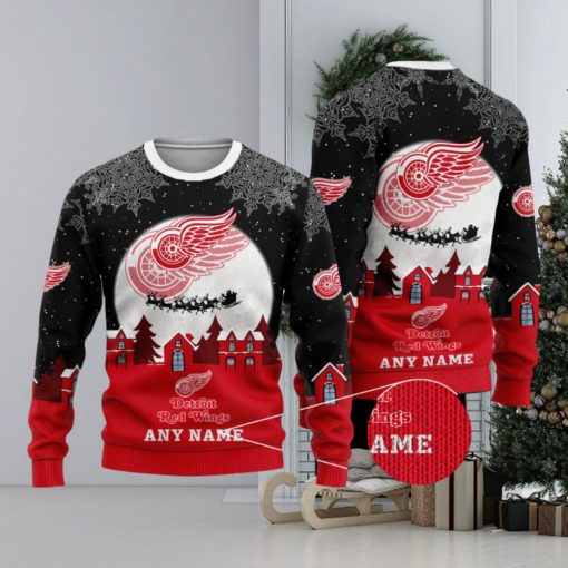 NHL Detroit Red Wings Special Christmas Ugly Sweater Design