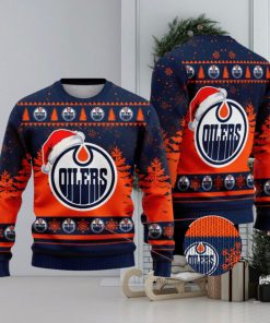 Oilers christmas outlet sweater