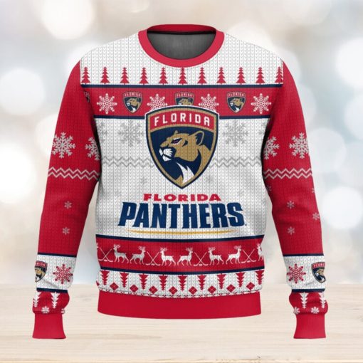 NHL Florida Panthers 3D Ugly Christmas Sweater Men And Women Christmas Gift