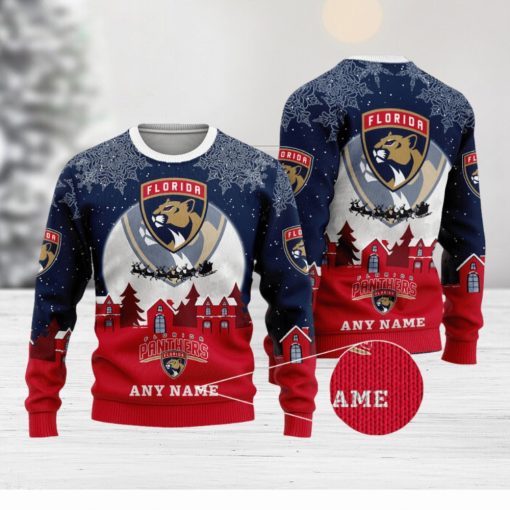 NHL Florida Panthers Special Christmas Ugly Sweater Design