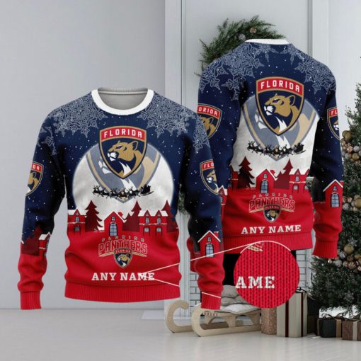 NHL Florida Panthers Special Christmas Ugly Sweater Design