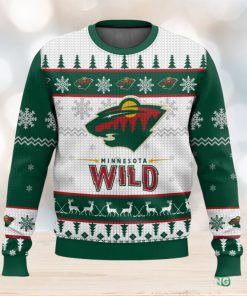 NHL Minnesota Wild 3D Ugly Christmas Sweater Men And Women Christmas Gift