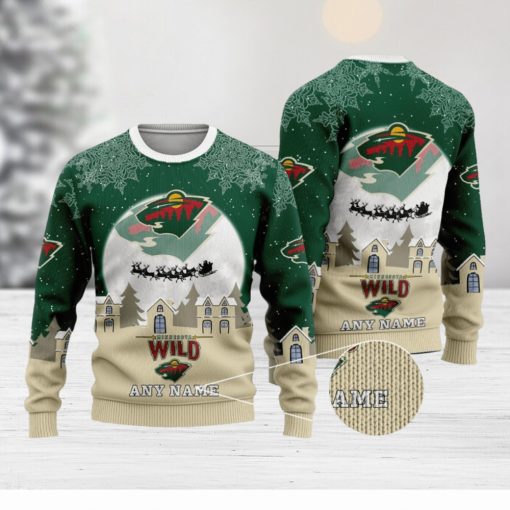 NHL Minnesota Wild Special Christmas Ugly Sweater Design