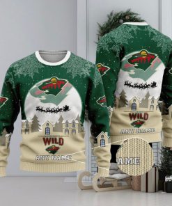 NHL Minnesota Wild Special Christmas Ugly Sweater Design