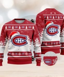 NHL Montreal Canadiens Special Christmas Design Ugly Sweater