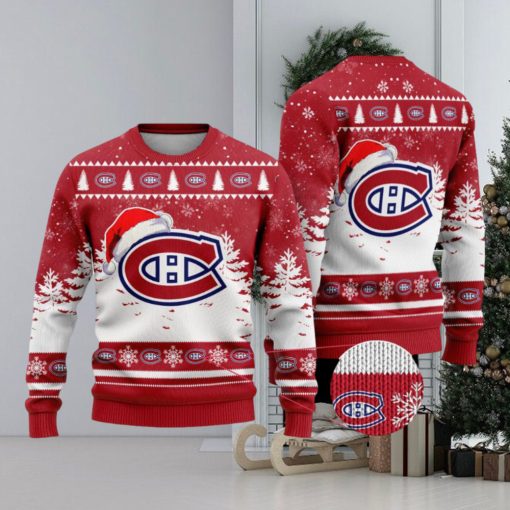 NHL Montreal Canadiens Special Christmas Design Ugly Sweater