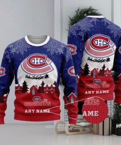 NHL Montreal Canadiens Special Christmas Ugly Sweater Design