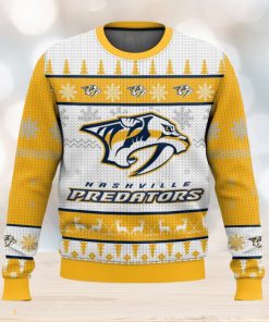 NHL Nashville Predators 3D Ugly Christmas Sweater Men And Women Christmas Gift