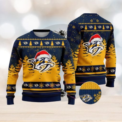 NHL Nashville Predators Special Christmas Design Ugly Sweater