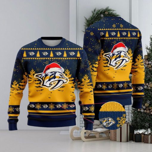 NHL Nashville Predators Special Christmas Design Ugly Sweater