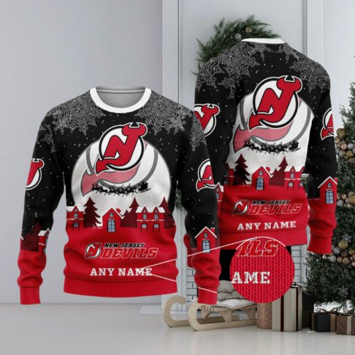 NHL New Jersey Devils Special Christmas Ugly Sweater Design