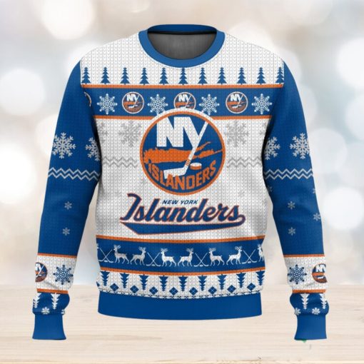 NHL New York Islanders 3D Ugly Christmas Sweater Men And Women Christmas Gift