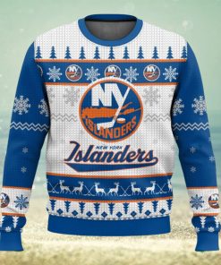 NHL New York Islanders 3D Ugly Christmas Sweater Men And Women Christmas Gift