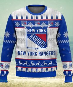 NHL New York Rangers Christmas Gift Ugly Sweater 3D All Over printed