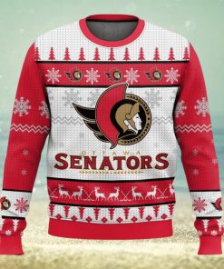 NHL Ottawa Senators 3D Ugly Christmas Sweater Men And Women Christmas Gift