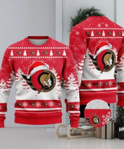 NHL Ottawa Senators Special Christmas Design Ugly Sweater