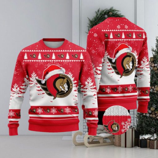 NHL Ottawa Senators Special Christmas Design Ugly Sweater