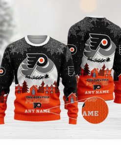 NHL Philadelphia Flyers Special Christmas Ugly Sweater Design