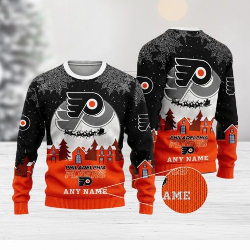 NHL Philadelphia Flyers Special Christmas Ugly Sweater Design