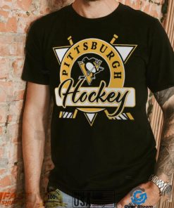 NHL Pittsburgh Penguins Graphic Sleeve Hit Black Shirt