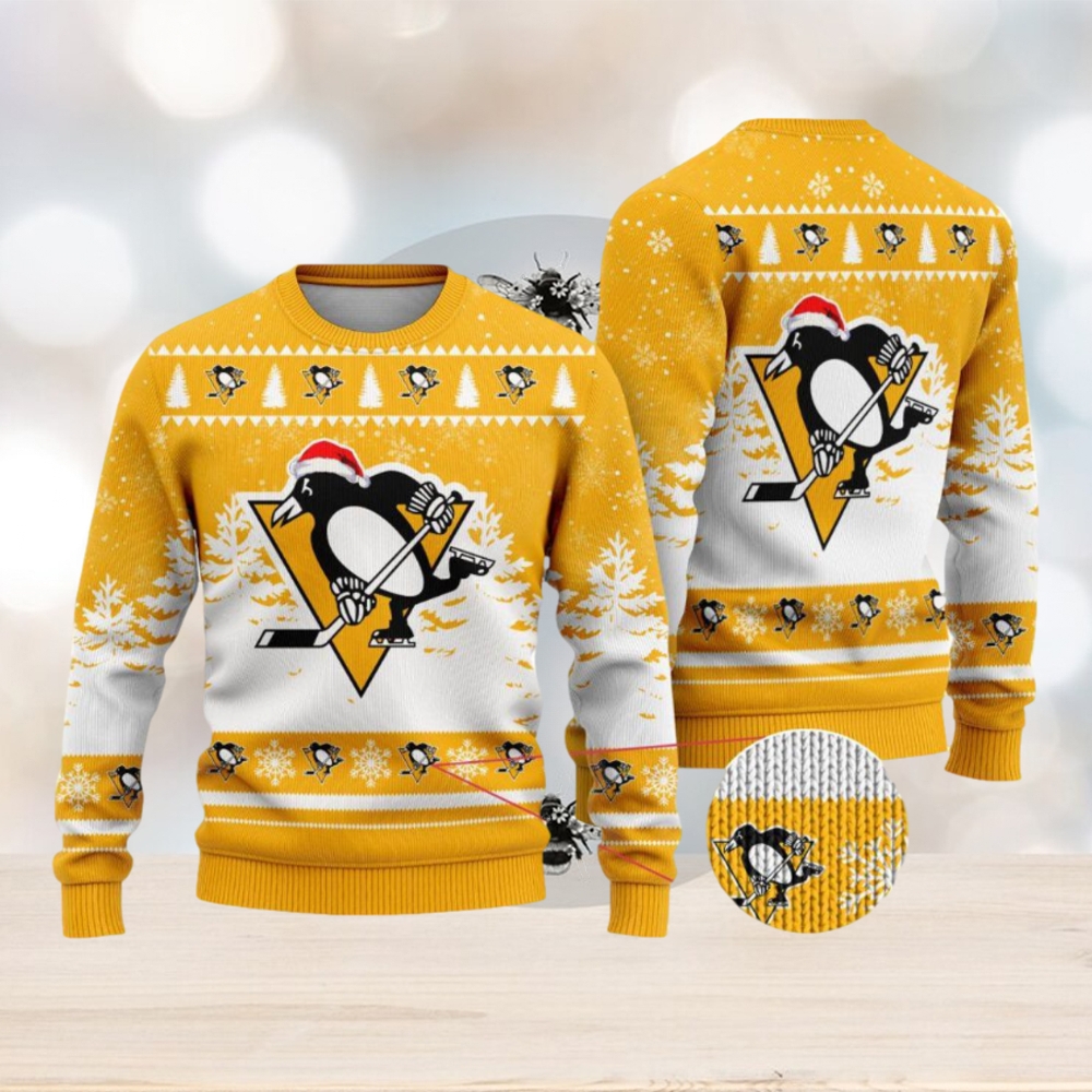 Pittsburgh penguins on sale christmas shirt