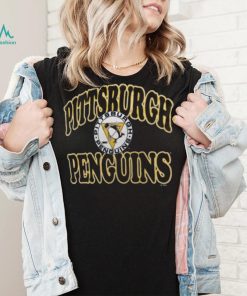 NHL Pittsburgh Penguins Vintage Black Crew Neck Sweatshirt