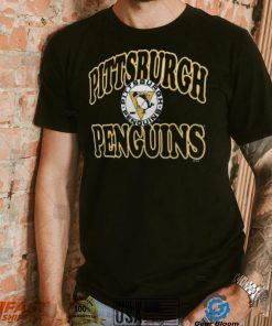 NHL Pittsburgh Penguins Vintage Black Crew Neck Sweatshirt