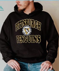 NHL Pittsburgh Penguins Vintage Black Crew Neck Sweatshirt