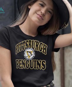 NHL Pittsburgh Penguins Vintage Black Crew Neck Sweatshirt