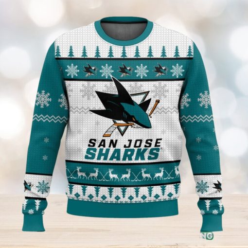 NHL San Jose Sharks 3D Ugly Christmas Sweater Men And Women Christmas Gift