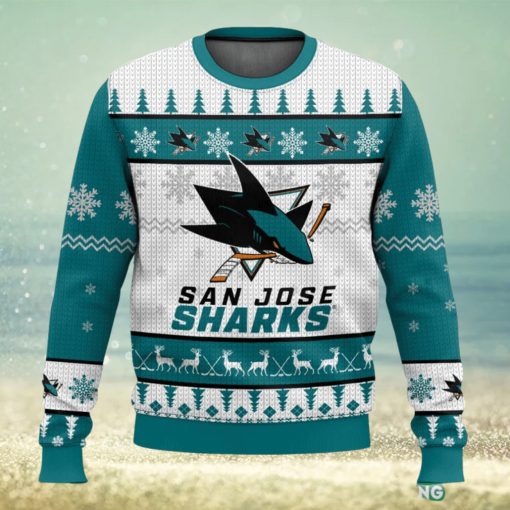 NHL San Jose Sharks 3D Ugly Christmas Sweater Men And Women Christmas Gift