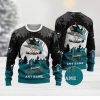 Christmas Motocross Rider 10 Custom Ugly Sweater