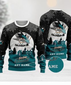 NHL San Jose Sharks Special Christmas Ugly Sweater Design