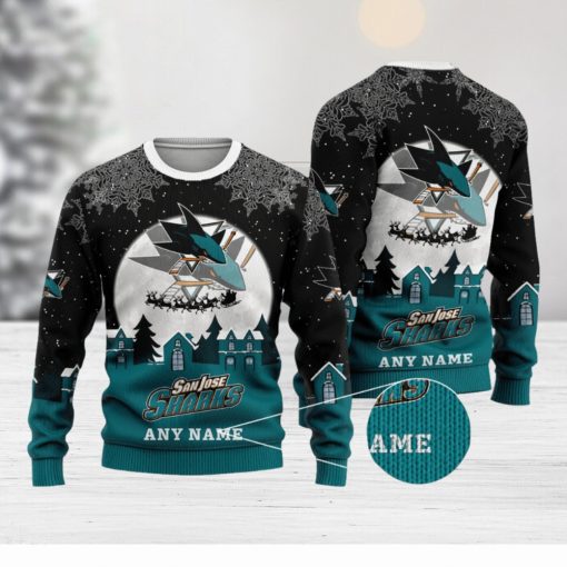 NHL San Jose Sharks Special Christmas Ugly Sweater Design