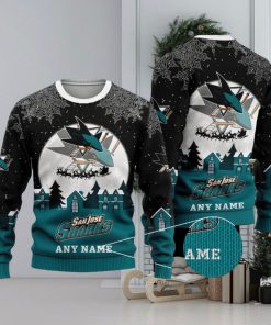 NHL San Jose Sharks Special Christmas Ugly Sweater Design