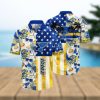 NHL Vancouver Canucks Hawaiian Shirt Tropical Flamingo Pattern Summer Hawaiian Shirt