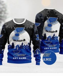 NHL St. Louis Blues Special Christmas Ugly Sweater Design