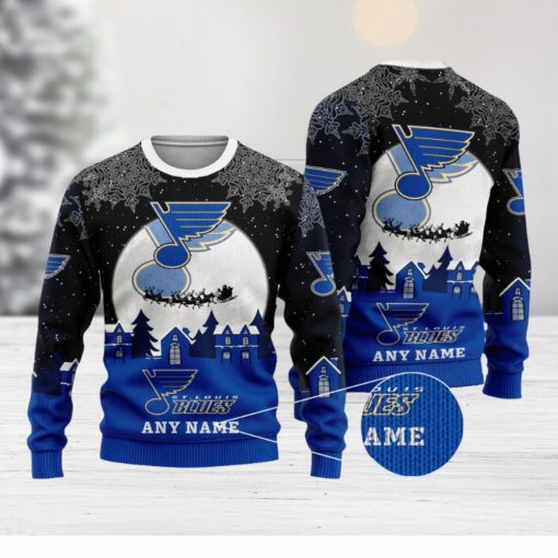 NHL St. Louis Blues Special Christmas Ugly Sweater Design