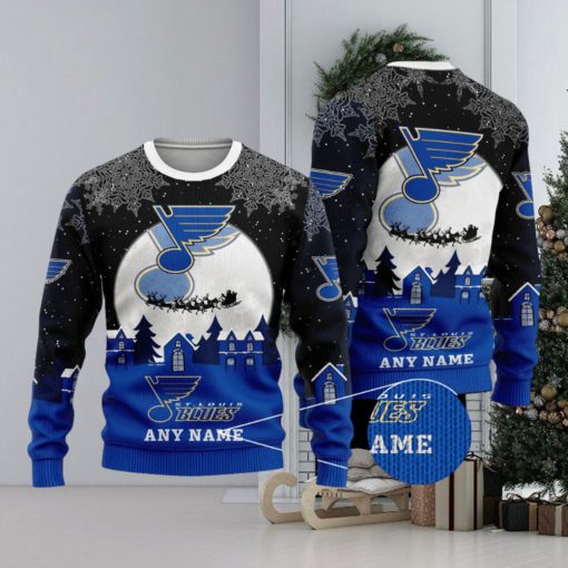 NHL St. Louis Blues Special Christmas Ugly Sweater Design