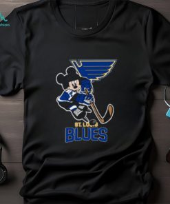 NHL St.Louis Blues Mickey Mouse Disney Hockey Toddler Tshirt