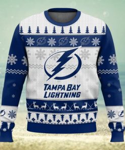 NHL Tampa Bay Lightning 3D Ugly Christmas Sweater Men And Women Christmas Gift