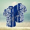 NHL Toronto Maple Leafs Hawaiian Shirt Tropical Apricot Blossom Pattern Summer Hawaiian Shirt